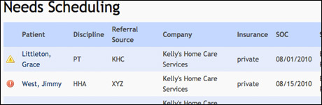 home health therapy software